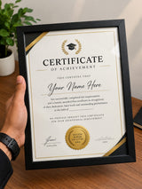 A4 Size Certificate Frame 🖼️